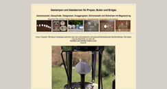 Desktop Screenshot of gaslampen.hytta.de